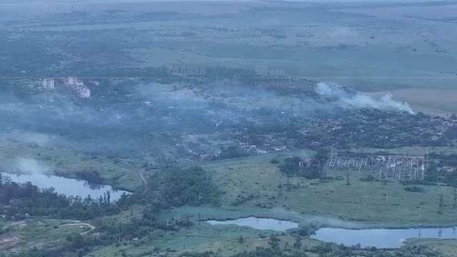 Наша арта сегодня накрыла ВСУ 152 мм. Микрорайон Шевченко, Часов Яр !!!