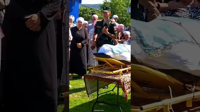 Кече Шыңар авылында махсус хәрби операциядә вафат булган Азат Вәлиев белән хушлашу