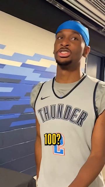 SGA reacts to how many autographs he signed before Game 2 of the NBA Finals!