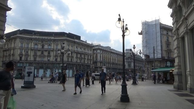 Милан Вечерняя прогулка часть 1