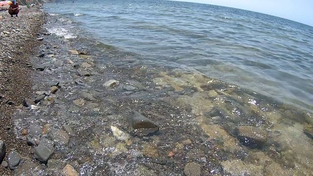 Анапский район пляж Варваровская щель