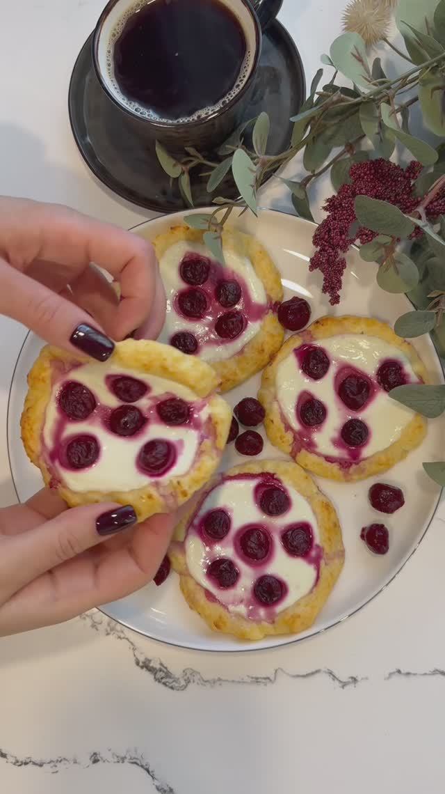 ПП ватрушки с вишней👍