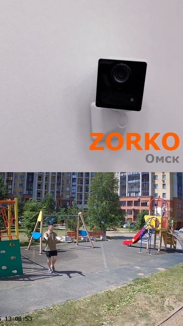 Аккумуляторная WiFi камера видеонаблюдения ZORKO с зарядом на 50 дней
