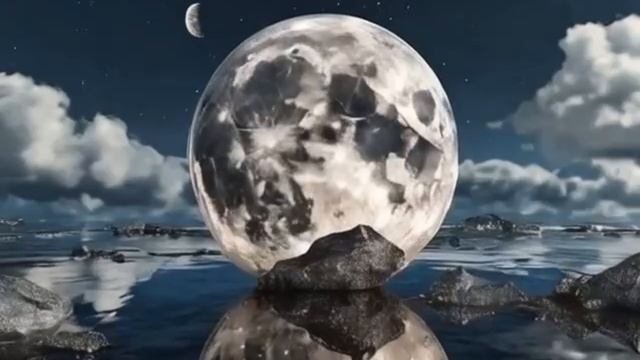 Инструментальная музыка Отражение луны в бокале