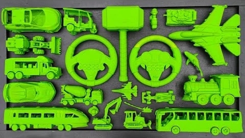 Чистка игрушечных гоночных автомобилей, Поездов, автобусов Telolet, грузовиков Molen, Стальных цисте