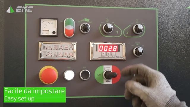 Пример шлифовки и удаления заусенцев на EMC Easy M1100 RR