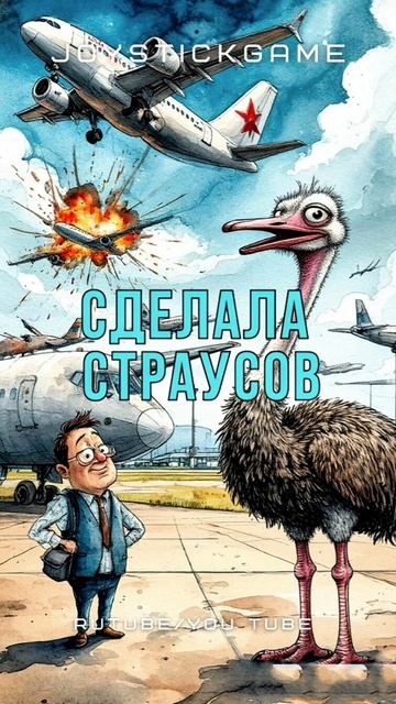 Страусиная теория,Мудрость природы,Мутанты от радиации,Летающие птицы ужасы,мистика смотреть