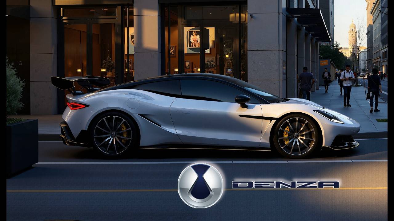BYD Denza Z： меньше 2 секунд до 100! Бросает вызов Porsche 911
