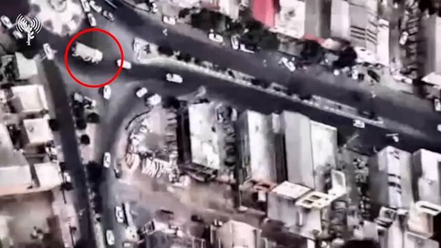 Израиль публикует кадры удара по передвижным ракетным системам Ирана.