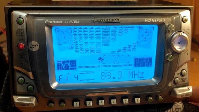 Carrozzeria FH-P77MDR write to a minidisk запись на минидиск часть 1