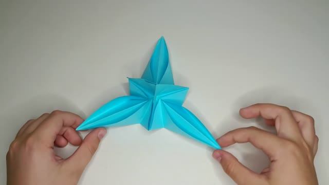 Объемная звезда из бумаги своими руками. Поделки для детей