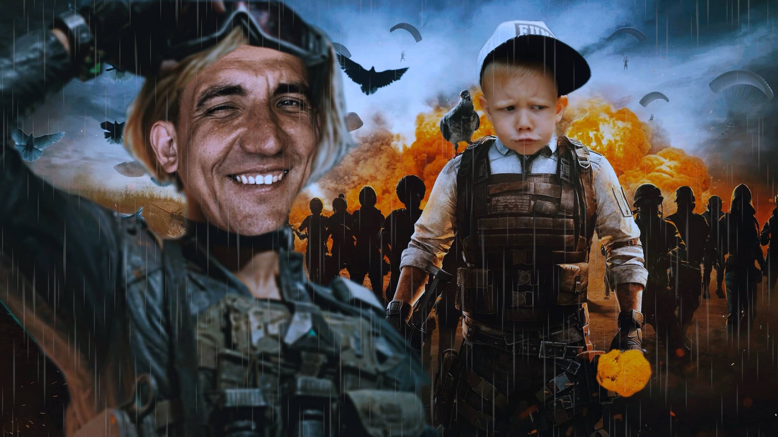 Играю со школотой в PUBG