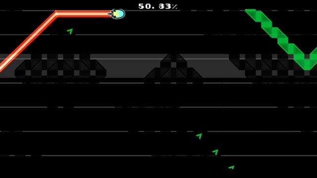 прохождения Retro Circles на телефоне! (сложность easy demon.)