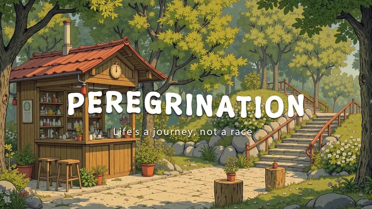 peregrination life’s a journey, not a race   music to unwind and find peace