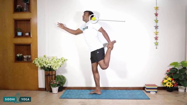 Natarajasana (Lord of the Dance Pose) Benefits, How to Do by Yogi Ritesh - Siddhi Yoga