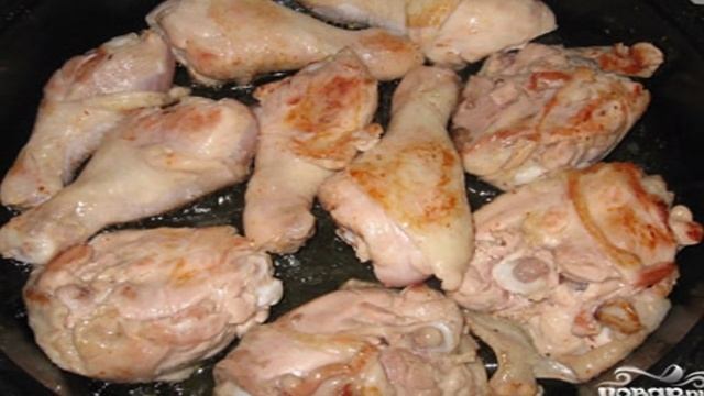 Чесночная курица