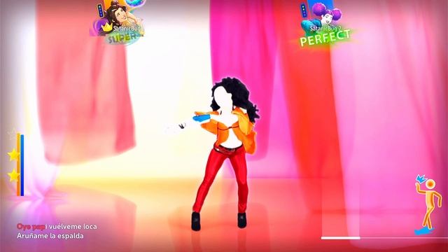 Just Dance + (Plus) - Rabiosa от Shakira Ft. El Cata - MEGASTAR (2 Игрока)