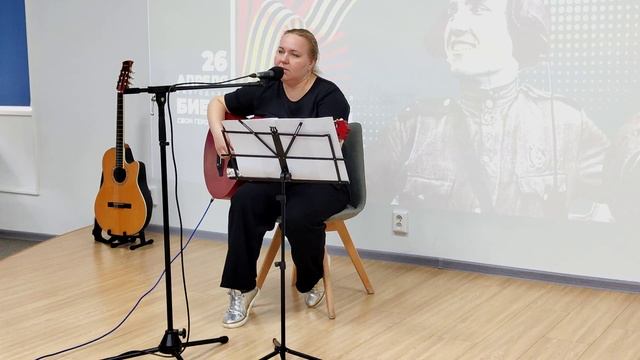 3) Литературно-музыкальный вечер "Под звуки стихов и песен" (Б. Окуджава "До свидания, мальчики").