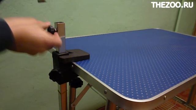 Стол для груминга складной 81*51 с сеткой