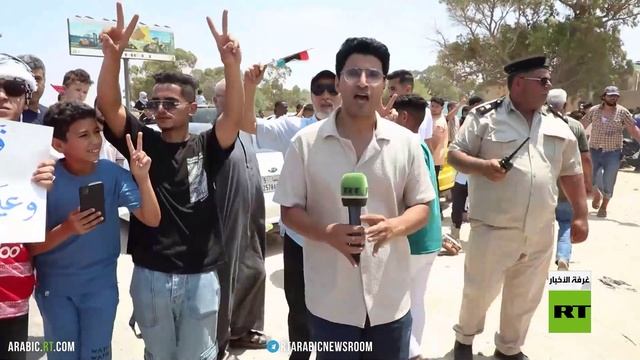 "قافلة الصمود" تواصل تقدمها نحو مصر