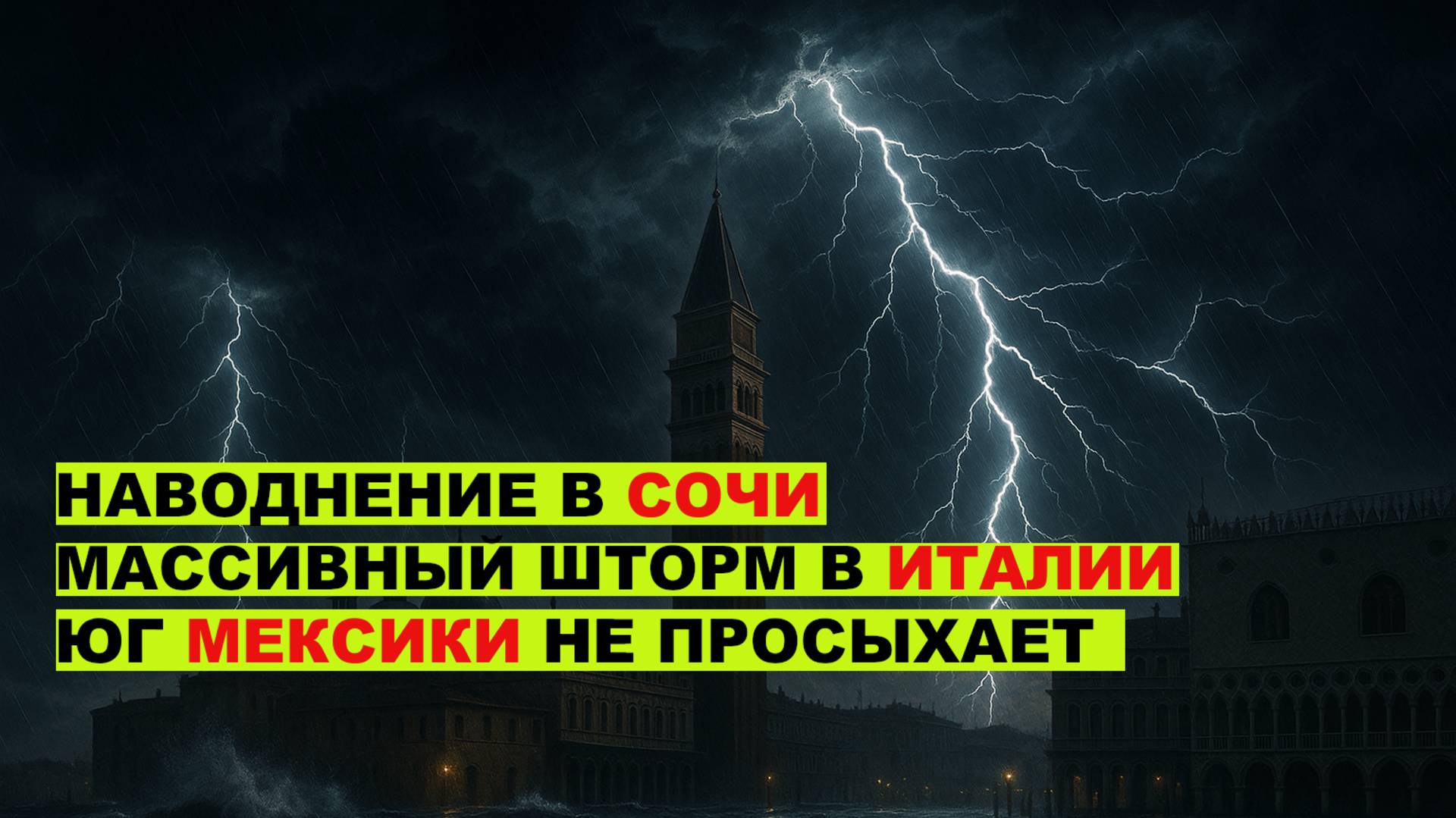 КАТАКЛИЗМЫ сегодня: обзор 17 июня 2025 за сутки. Сочи плавает!