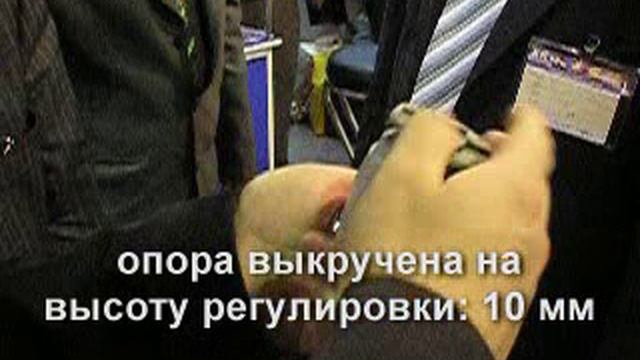 Испытание мебельной опоры H017 060 производства Валмакс