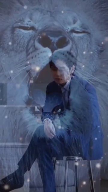 Настоящий ЛЕВ.Красавец и милашка #bts #taehyung #btsarmy #kpop