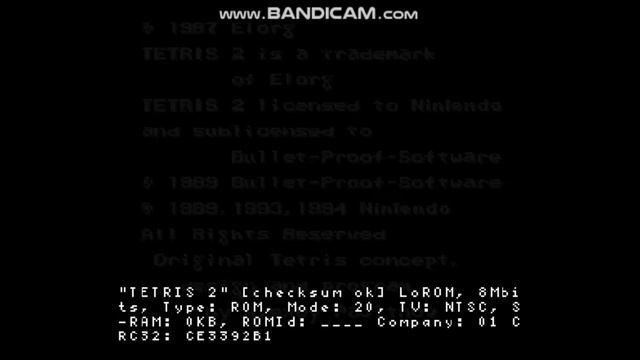 3 IN 1 (SNES-GEN-1 exe game) Gameplay