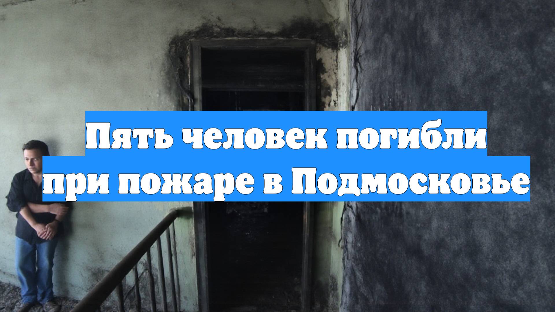 Пять человек погибли при пожаре в Подмосковье