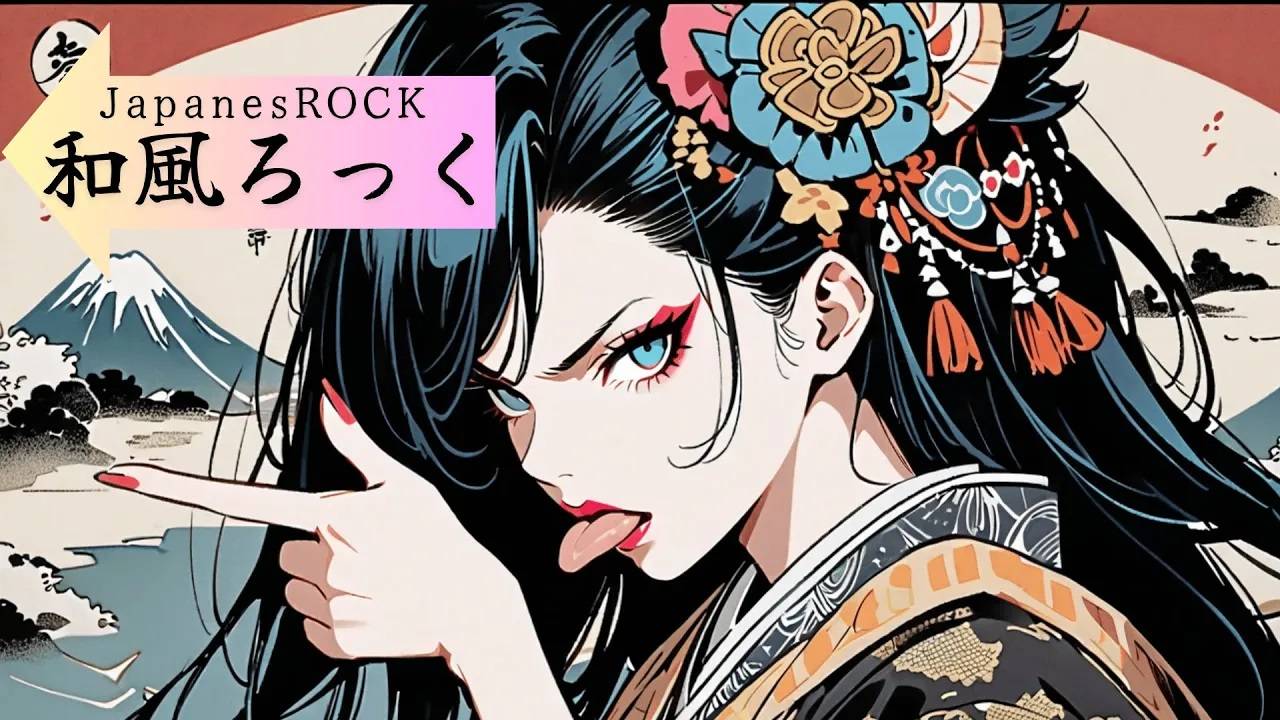 Shamisen × Rock🔥Perfect BGM for Study, Sleep, Work, and Gaming