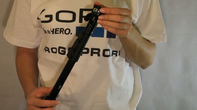 Обзор Прочный монопод - телескоп (41-125 см) для GOPRO