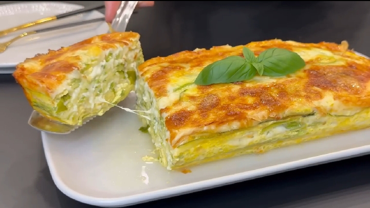 Интересный Рецепт блюда из кабачков...🍽😋    в описании ✍️