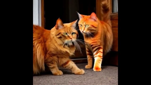 Рыжие коты