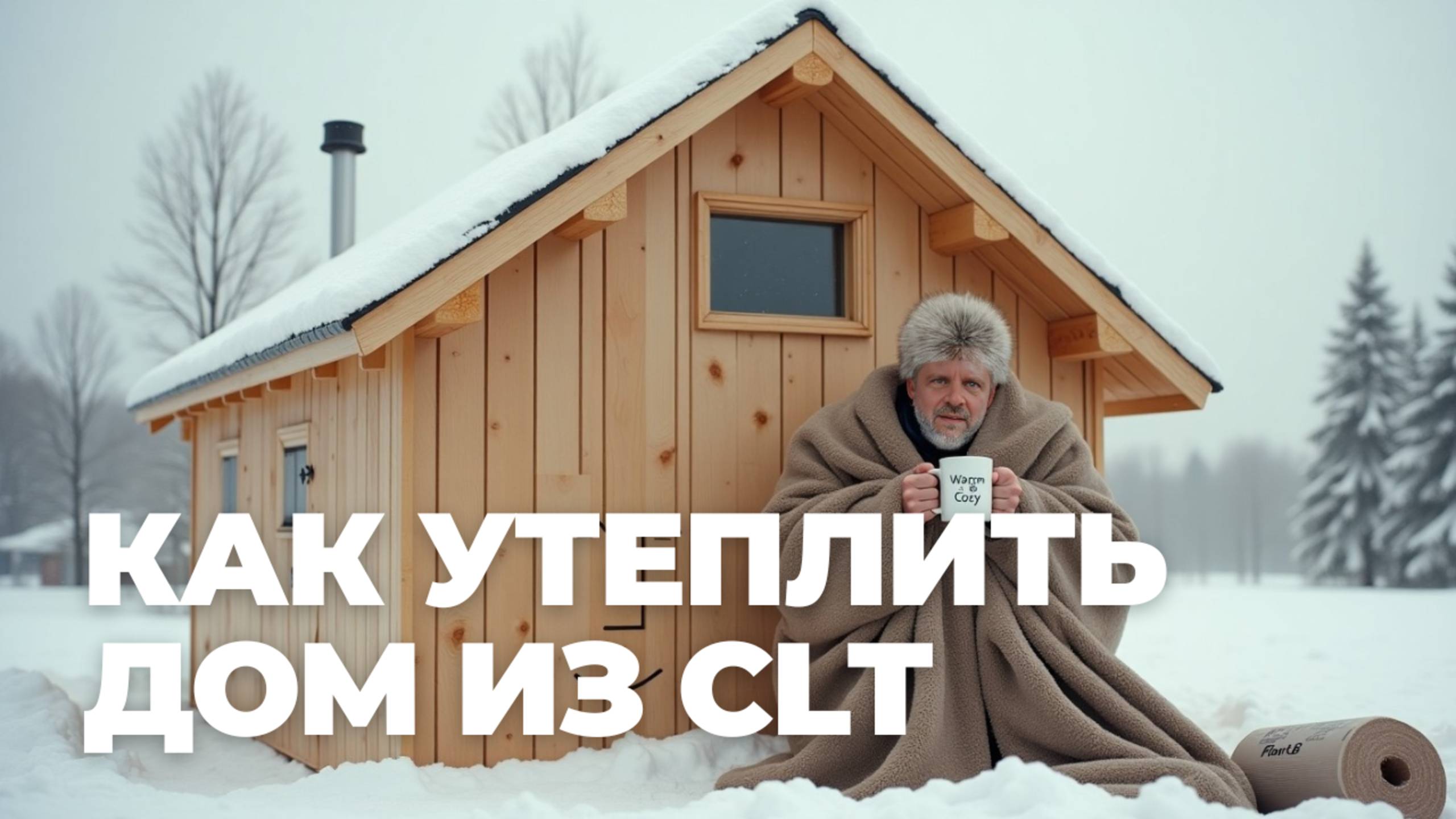 🔥 КАК УТЕПЛИТЬ ДОМ ИЗ CLT? | Лучшие решения без потери «дыхания» дерева