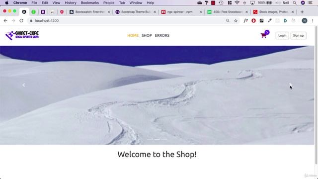 133 Adding the home page content
