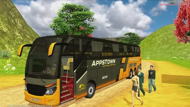 🚌 Real Hill Coach Bus Simulator 3D - Вождение автобуса по бездорожью