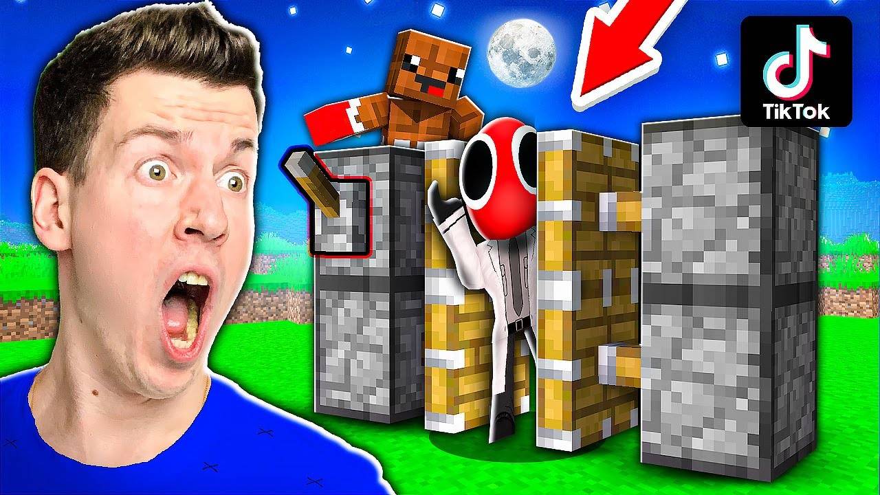 😱 Это САМЫЕ  СЛОМАННЫЕ  Лайфхаки из Тик Ток в Майнкрафт !