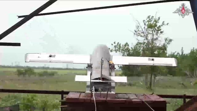 Боевая работа расчета БпЛА «Молния-2» группировки войск «Центр»