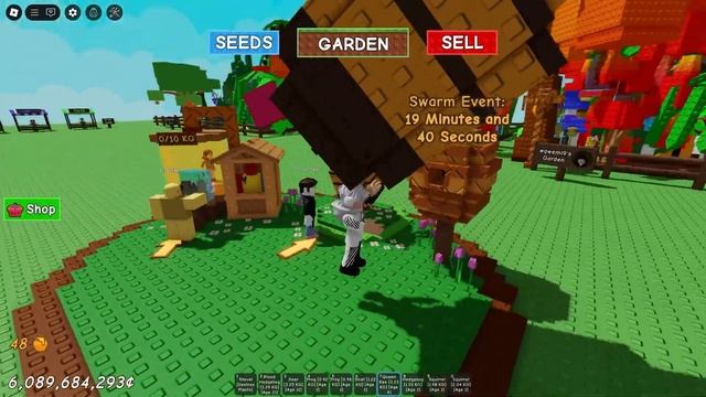КАК ПОЛУЧИТЬ МНОГО QUEEN BEE из ПЧЕЛИНОЙ ОБНОВЫ в ВЫРАСТИ САД! (GROW A GARDEN ROBLOX)