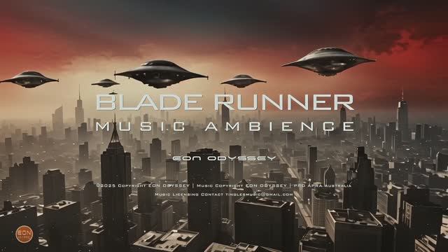 Blade Runner Music Ambience Futuristic Soundscapes.