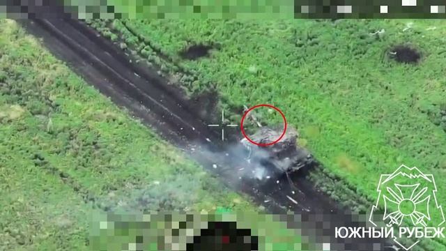 🔥Кадры применения нового поколения боеприпасов размещаемых нашими бойцами на FPV-дронах