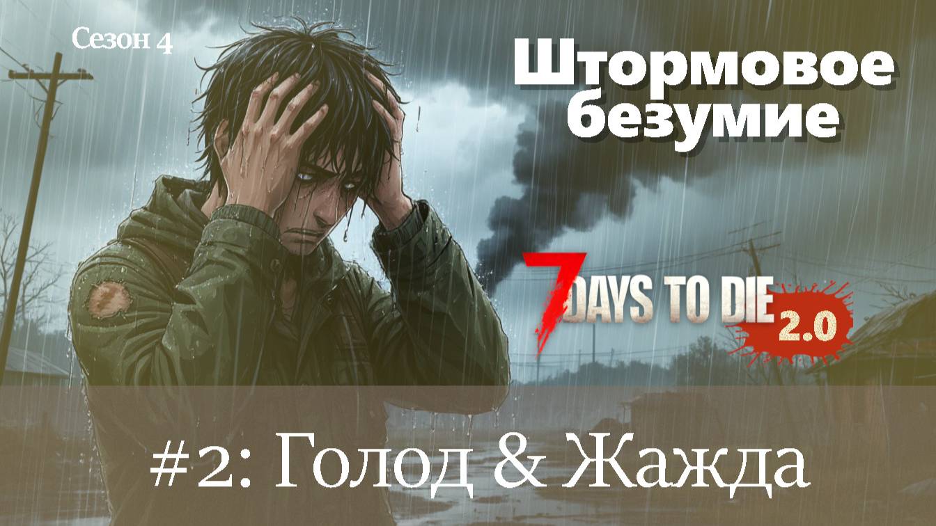 Голод & Жажда | 7 Days to Die (v.2.0) - Штормовое безумие