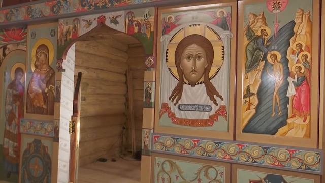 Информационная программа "Факт". Реконструкция иконостаса Владимирской церкви Братского острога.