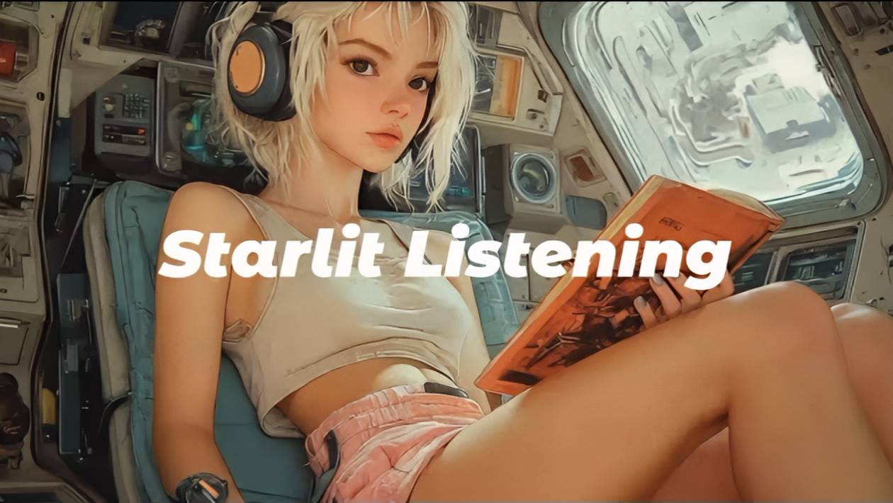 Her Interstellar Meditation Room 🧘♀️🚀