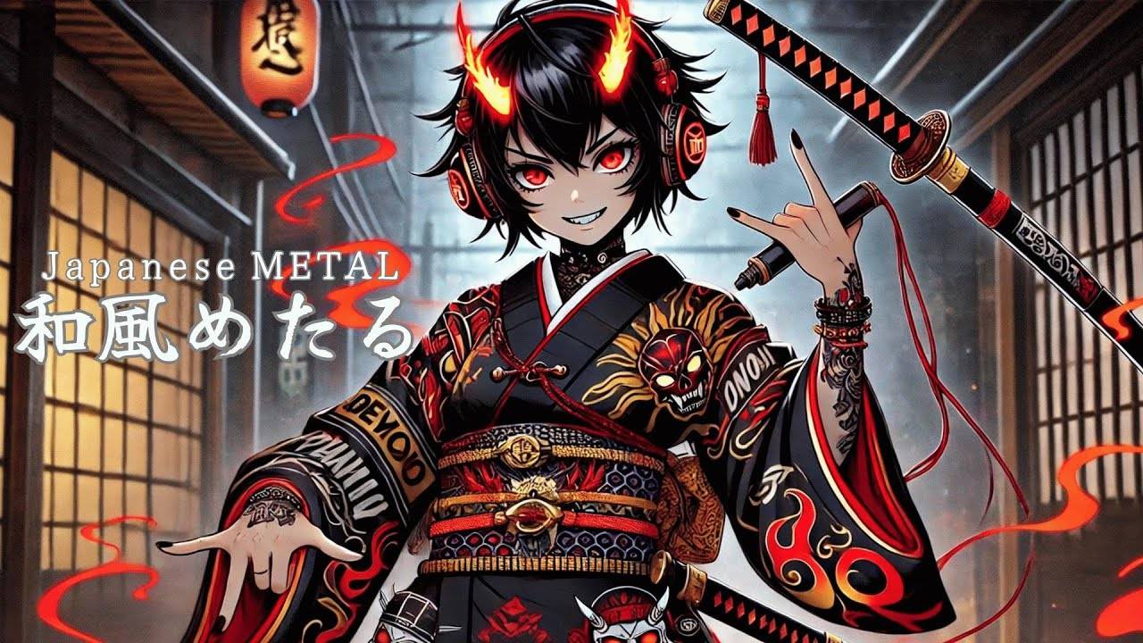 Japanese Shamisen METAL – Ignite Your Inner Storm【和風BGM】