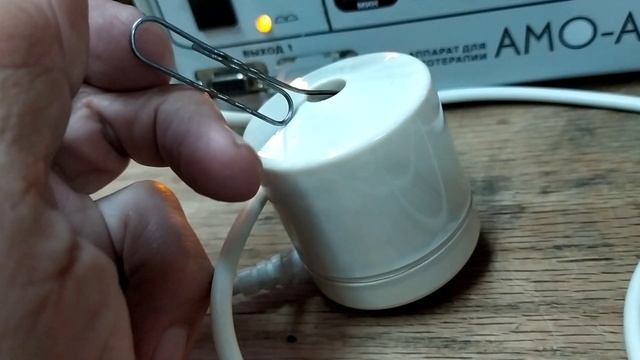 Аппарат для магнитотерапии АМО-АТОС проверка работы