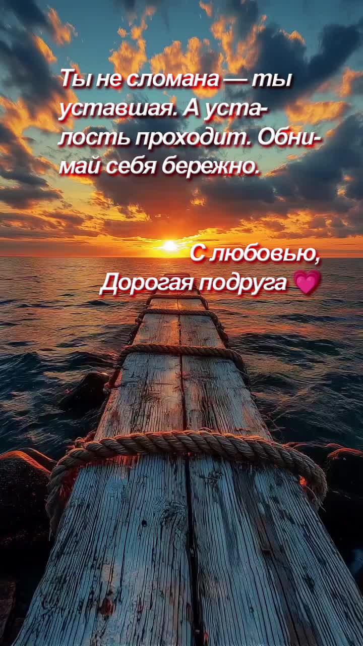 Иногда всего одно доброе слово способно согреть сильнее солнца.