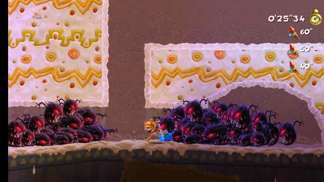 Rayman Legends. 42. Этап Прочь, Злые мексиканцы! Забег