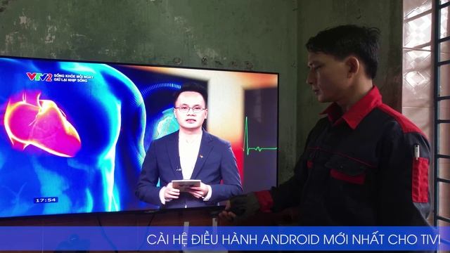Lắp đặt tivi xiaomi A Pro 55 inches, tại đội 4, thôn Minh Hưng, xã Tây Hưng