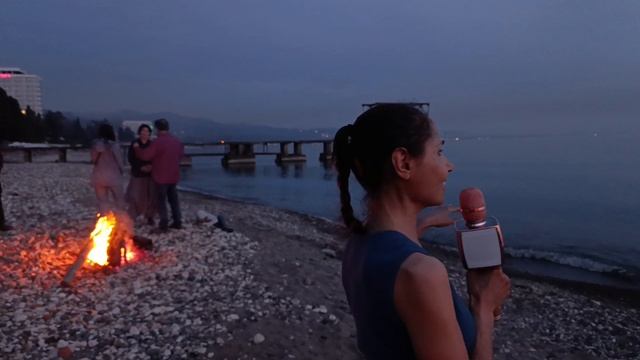 5.) Встреча на берегу моря КЦ Сияние, часть 5. Песни у костра